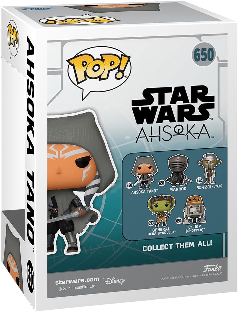 Funko POP! Star Wars: Ahsoka: Ahsoka Tano w/Dual Lightsabers - Collectable Vinyl Figure - Gift Idea - Official Merchandise - Toys for Kids & Adults - TV Fans - Model Figure for Collectors and Display