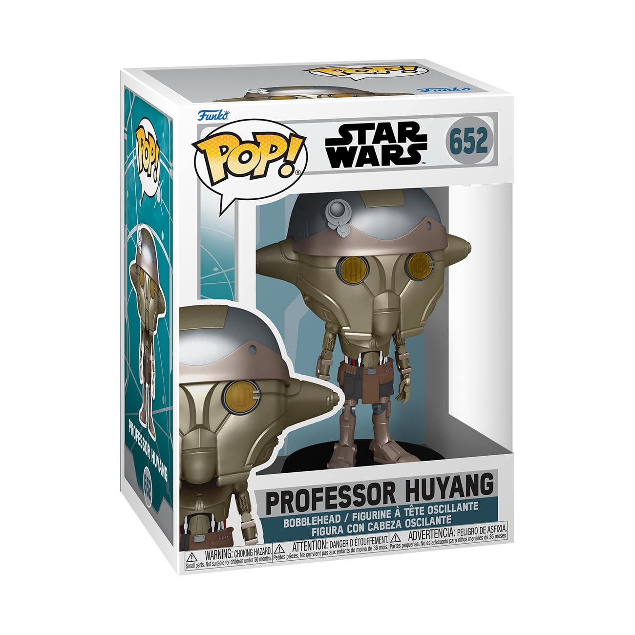 Funko POP! Star Wars: Ahsoka - Professor Huyang - Collectable Vinyl Figure - Gift Idea - Official Merchandise - Toys for Kids & Adults - TV Fans - Model Figure for Collectors and Display