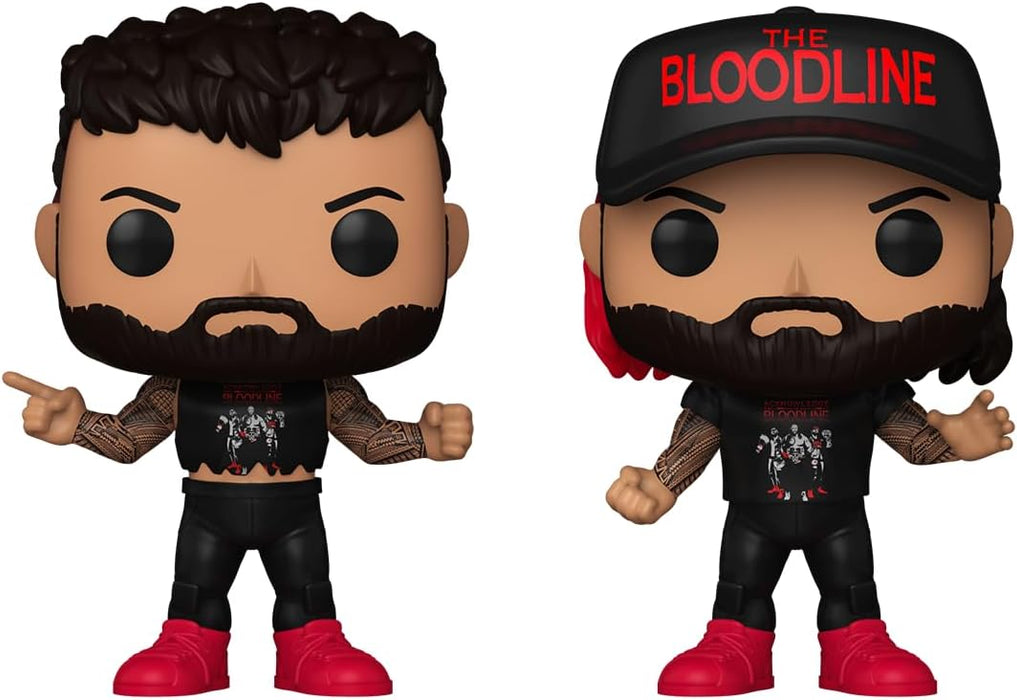 Funko POP! WWE: Jey Uso - (Uso Bros) Brothers 2PK - Collectable Vinyl Figure - Gift Idea - Official Merchandise - Toys for Kids & Adults - Sports Fans - Model Figure for Collectors and Display