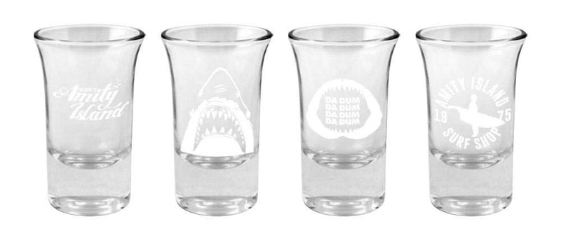 JAWS - Set of 4 Shot Glasses
