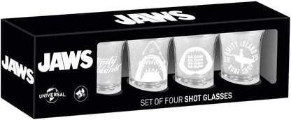 JAWS - Set of 4 Shot Glasses