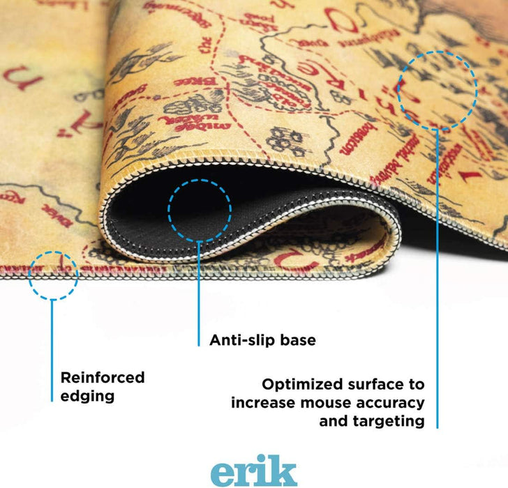 Grupo Erik The Lord Of The Rings XXL Mouse Mat | Desk Pad | 31.5" x 13.78" | Non-Slip Rubber Base Mouse Pad, Gaming Mouse Pad, Keyboard Mouse Mat | Lord Of The Rings Gifts LOTR