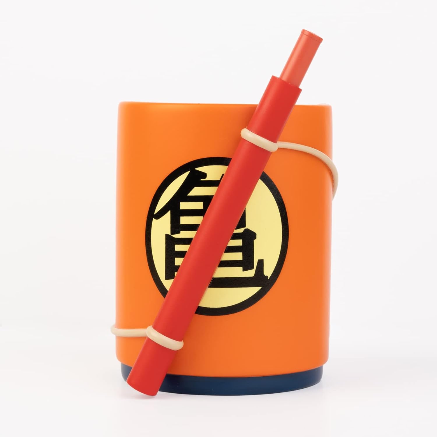 Grupo Erik Official Dragon Ball Pen Holder With Power Pole (Nyoibō) Pen | Pen Holder For Desk With Pen | Dragon Ball Gifts | Dragon Ball Merchandise | Goku Gifts | Pen Pot | Pencil Pot