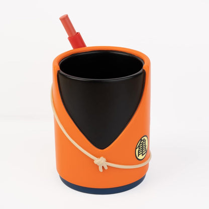 Grupo Erik Official Dragon Ball Pen Holder With Power Pole (Nyoibō) Pen | Pen Holder For Desk With Pen | Dragon Ball Gifts | Dragon Ball Merchandise | Goku Gifts | Pen Pot | Pencil Pot