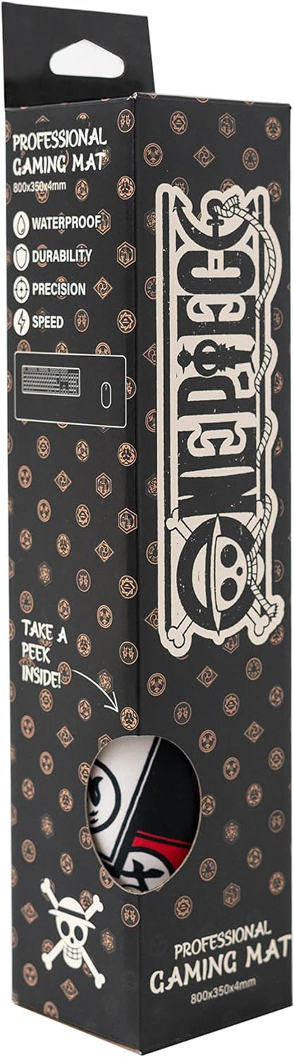 Grupo Erik Tappetino Mouse One Piece Manga XXL - Tappetino Scrivania Gaming PC, Impermeabile e Antiscivolo 80x35 cm | Accessori Gaming per Scrivania: Desk Mat, One piece Gadget