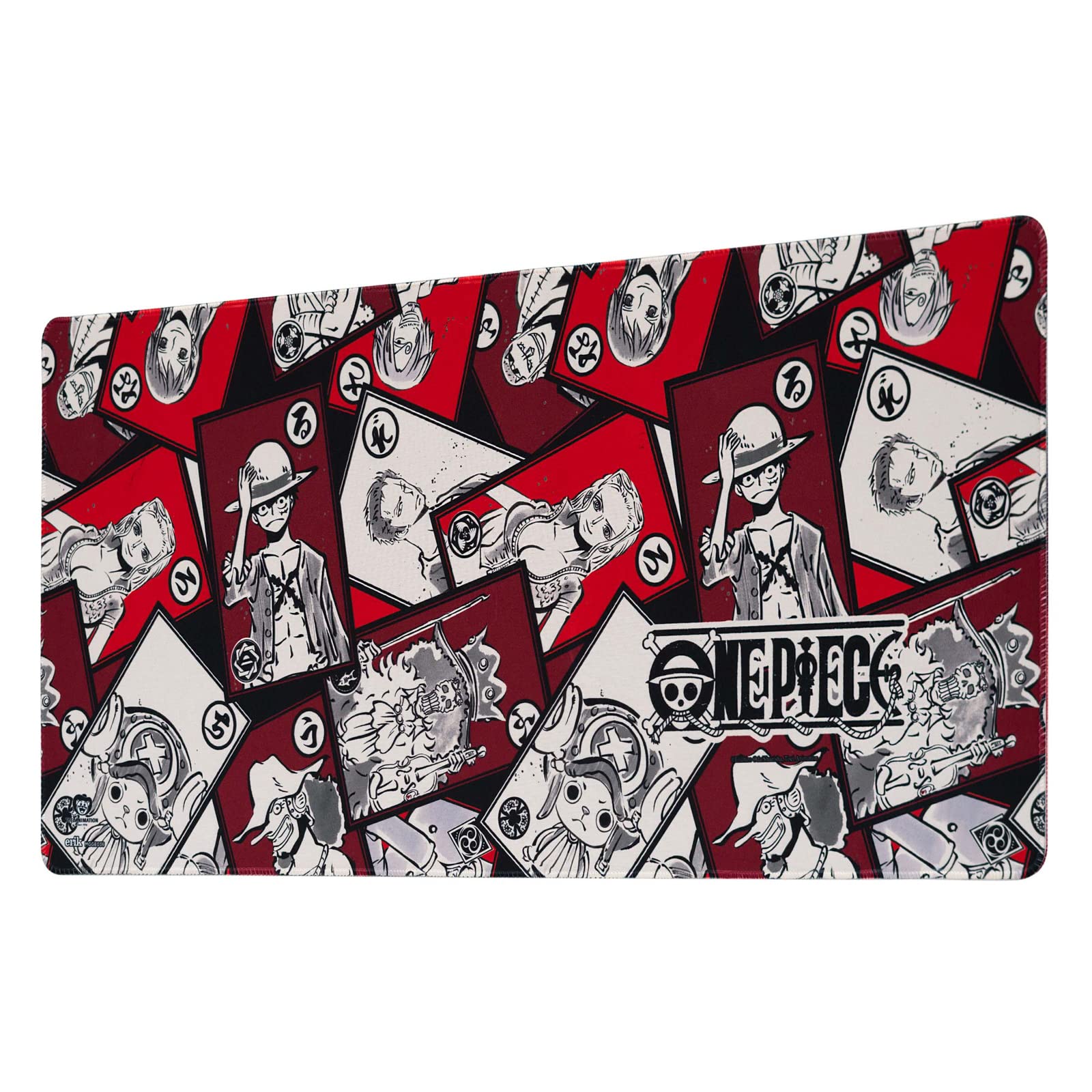 Grupo Erik Tappetino Mouse One Piece Manga XXL - Tappetino Scrivania Gaming PC, Impermeabile e Antiscivolo 80x35 cm | Accessori Gaming per Scrivania: Desk Mat, One piece Gadget