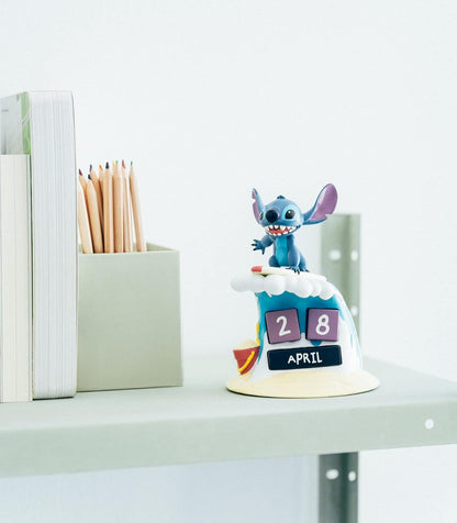 Grupo Erik Disney Stitch Perpetual Calendar | Flip Calendar | Stitch Calendar | Perpetual Calendars | Stitch Desk Calendar | Stitch Gifts | Stitch Figure | Cool Calendar,11.7x11.7x15.5