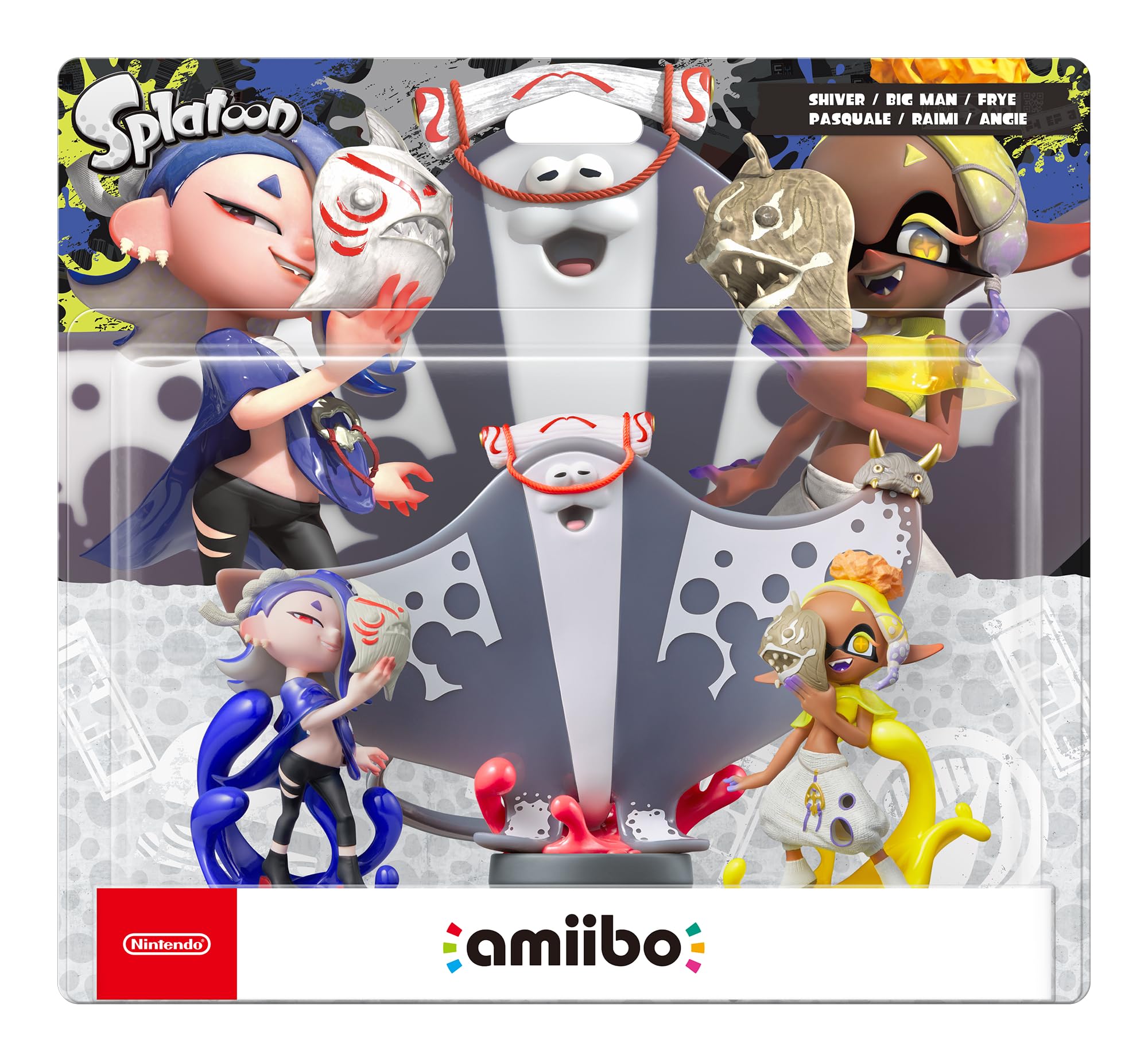 Nintendo Switch amiibo (Shiver, Frye & Big Man)