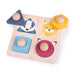 Bigjigs Toys, FSC® Certified Woodland Animal Puzzle, Wooden Toys, Wooden Puzzle, Baby Jigsaw, Jigsaw Puzzle, Baby Toys, Toddler Toys, Wooden Shapes, Wooden Baby Toys