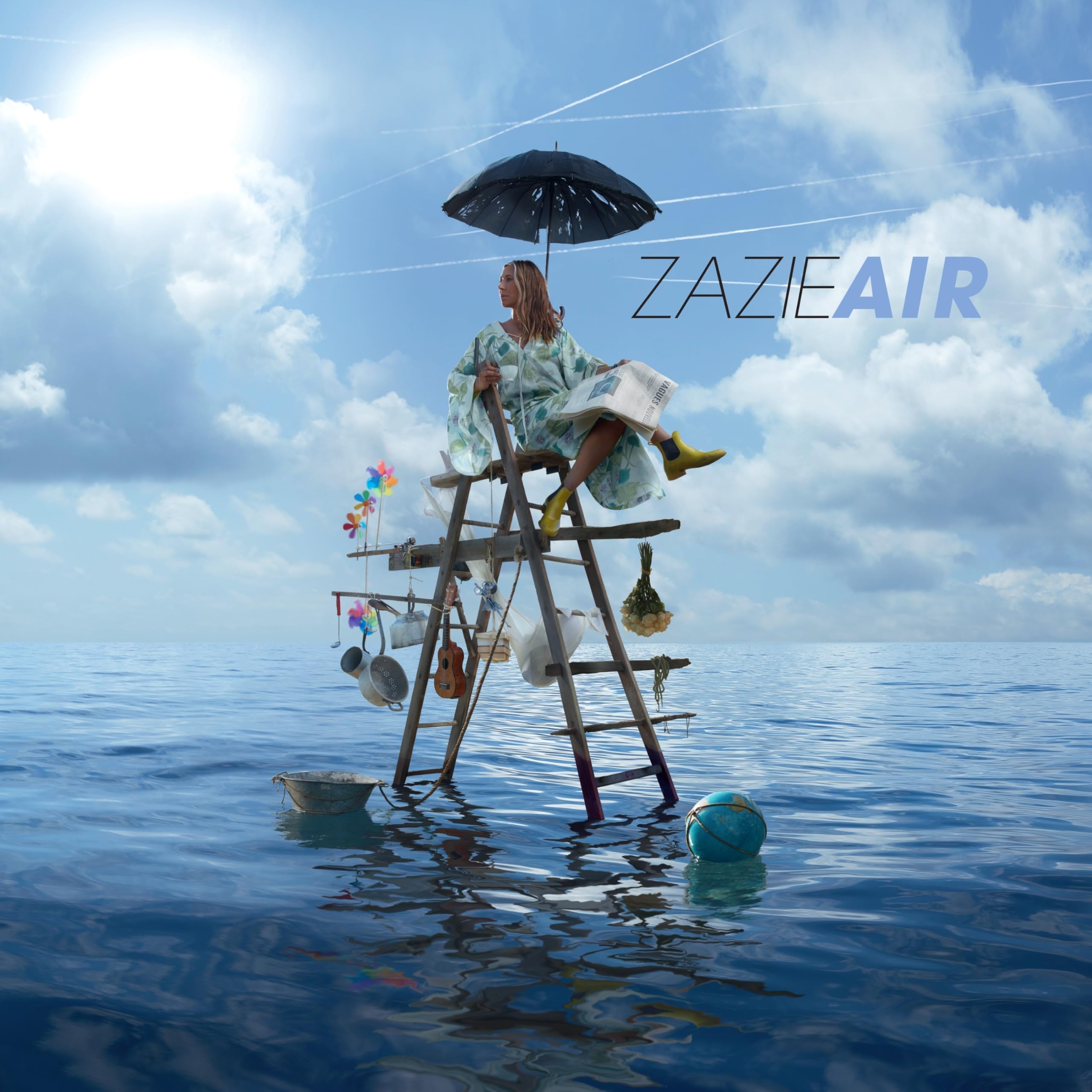 Air - Blue Splatter