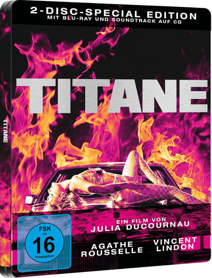 Titane (Steelbook, Blu-ray+Soundtrack-CD