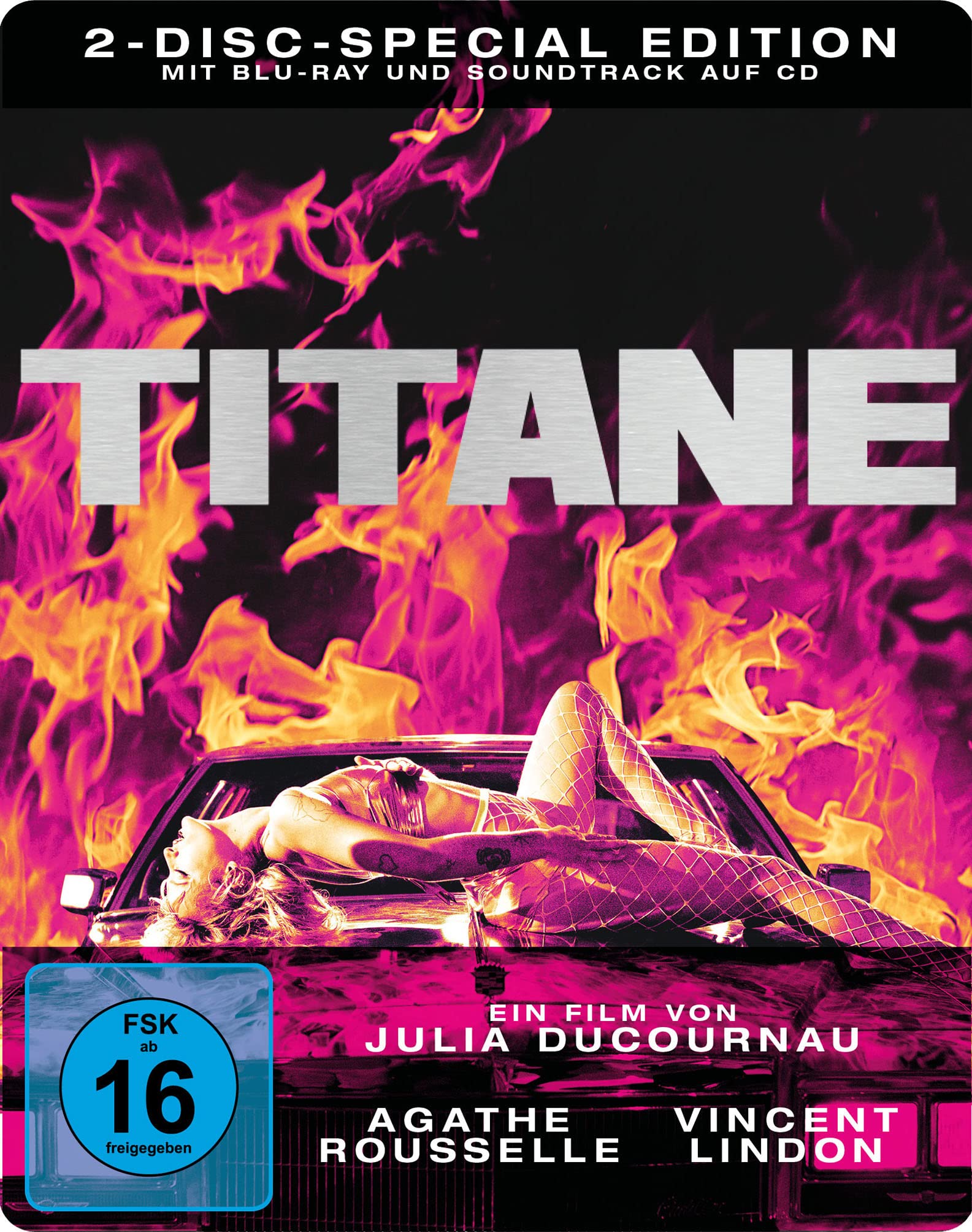 Titane (Steelbook, Blu-ray+Soundtrack-CD