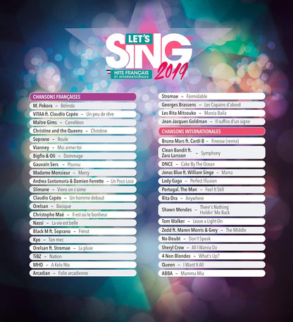 Let's Sing 2019 - Hits Français Et Internationaux