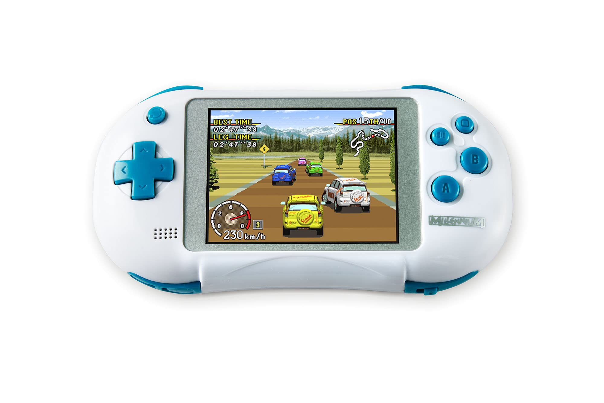 Millennium Portable Design Video Game Console – Cover Protector Art Decal – White 202 Games