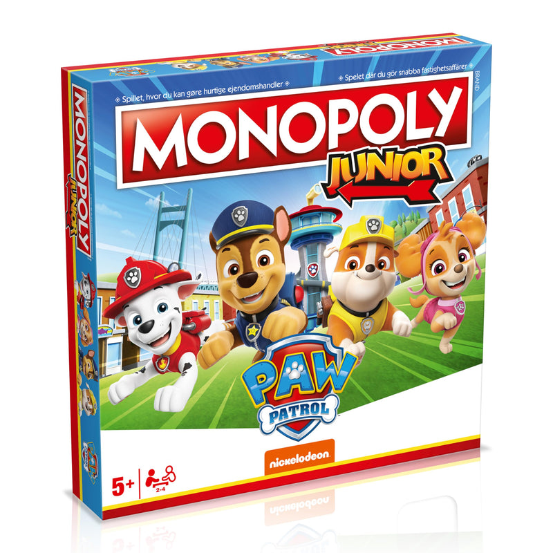 Monopoly Junior - Paw Patrol (DA/SE) (WIN5411