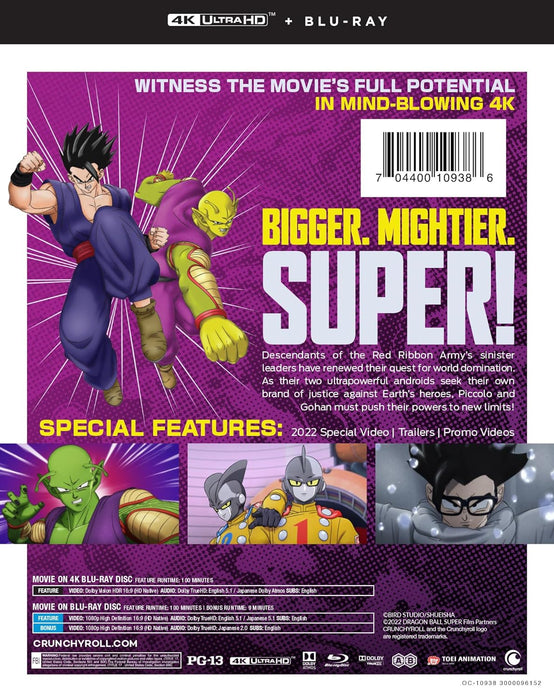 Dragon Ball Super: Super Hero - 4K Ultra HD + Blu-ray