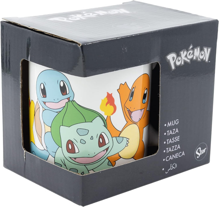 Taza de cerámica de 325 ml en caja de regalo de Pokemon