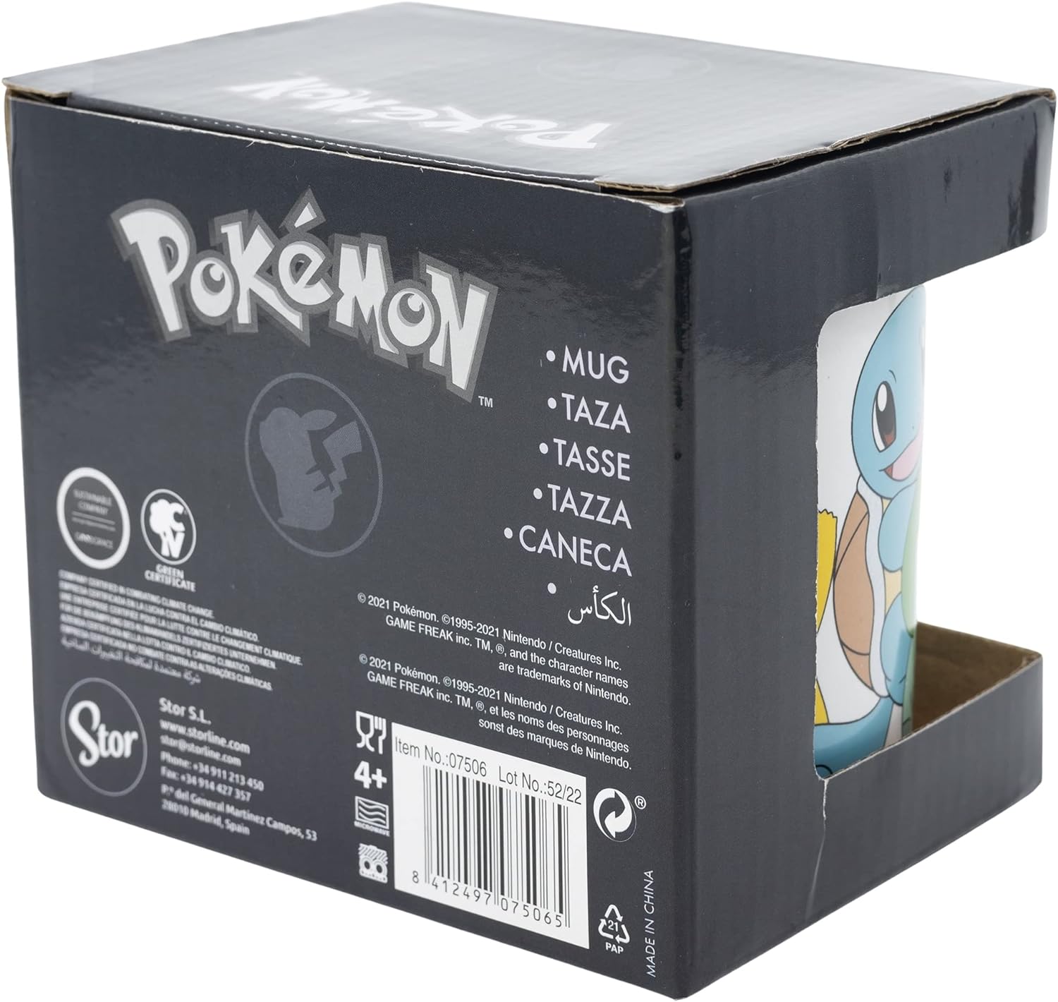 Stor 11oz Ceramic Mug in Pokemon Gift Box