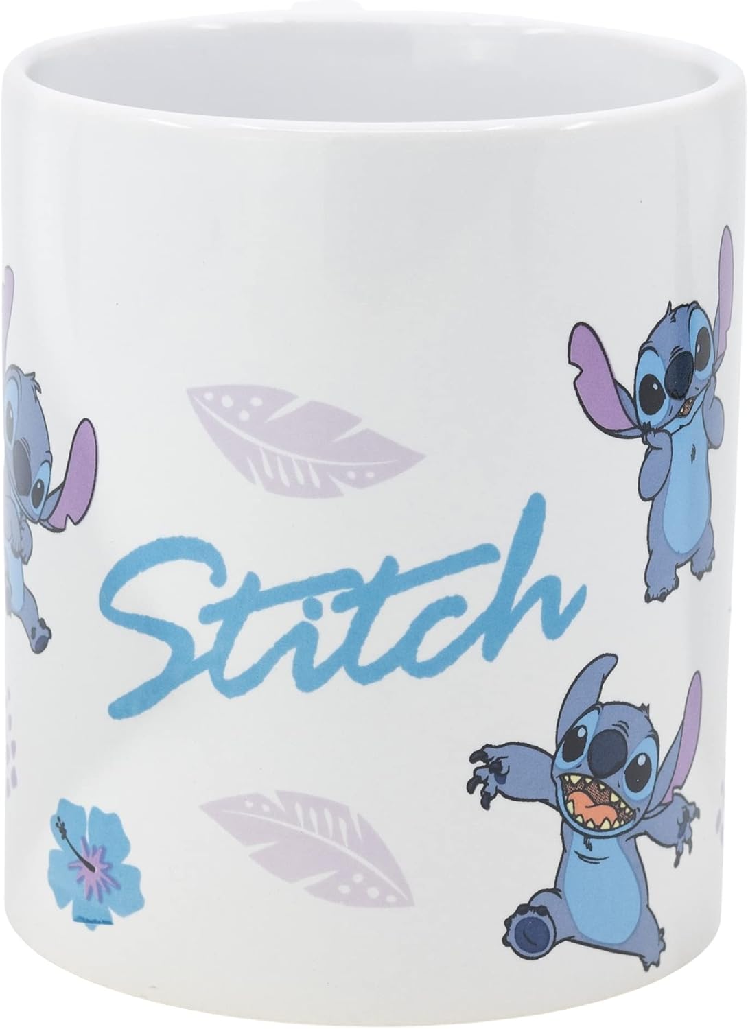 Ceramic Mug - Mug 325 ML | Stitch Leaves Pattern