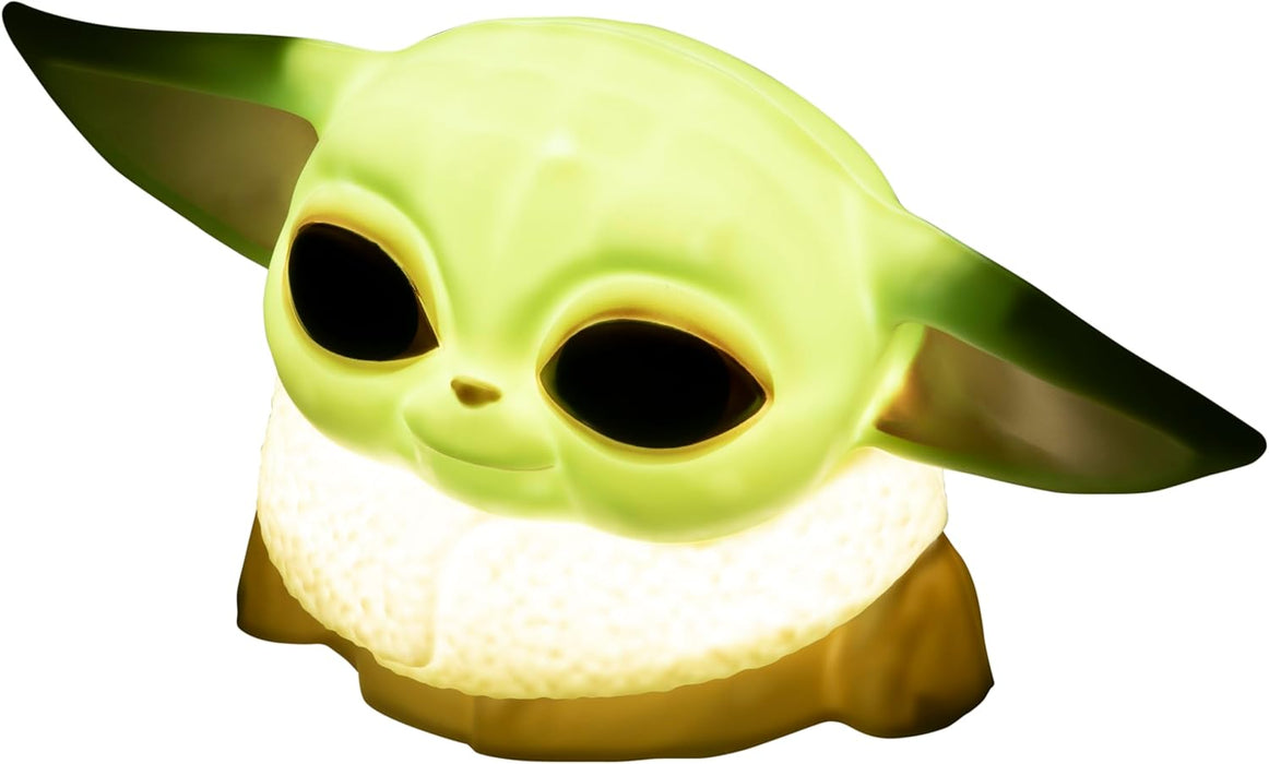 Luce da Scrivania Mandalorian Grogu Lampada Ufficiale per Ufficio, Collezionabile, Alimentazione a Batterie