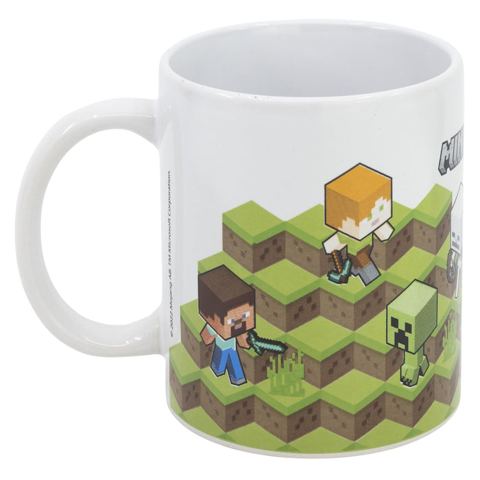 Stor TAZA CERAMICA 325 ML EN CAJA REGALO MINECRAFT TNT BOOM YOUNG ADULT