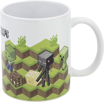 Stor TAZA CERAMICA 325 ML EN CAJA REGALO MINECRAFT TNT BOOM YOUNG ADULT