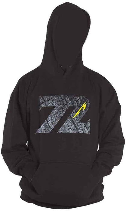 Rock Off officially licensed products Metallica Hoodie 72 Seasons Charred Band Logo Official Mens Black Pullover