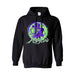 POISON Unisex Adult Smoking Skull Hoodie (S) (Black