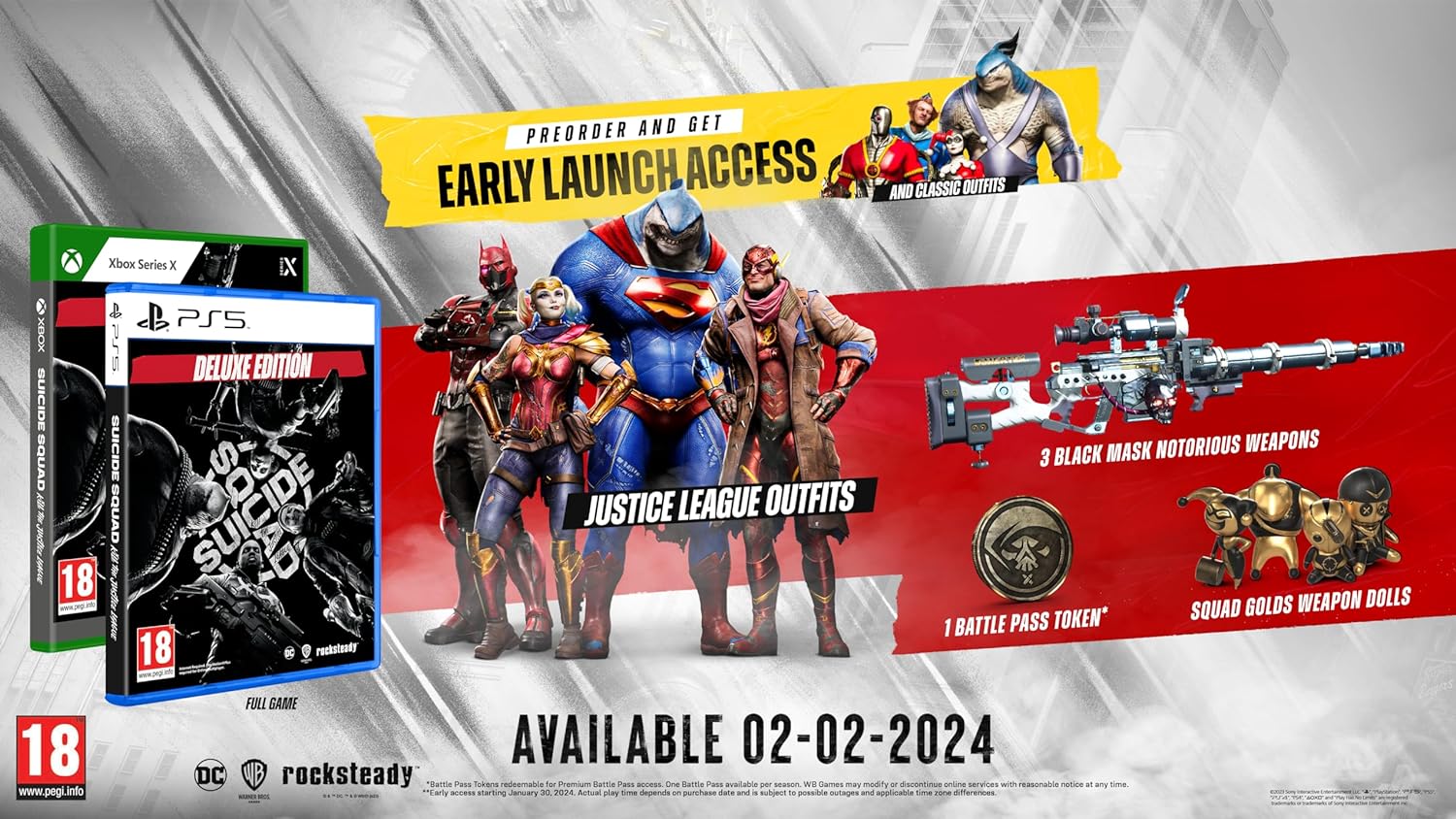 Suicide Squad: Kill The Justice League Deluxe Edition (Xbox Series X|S) Xbox Deluxe Edition