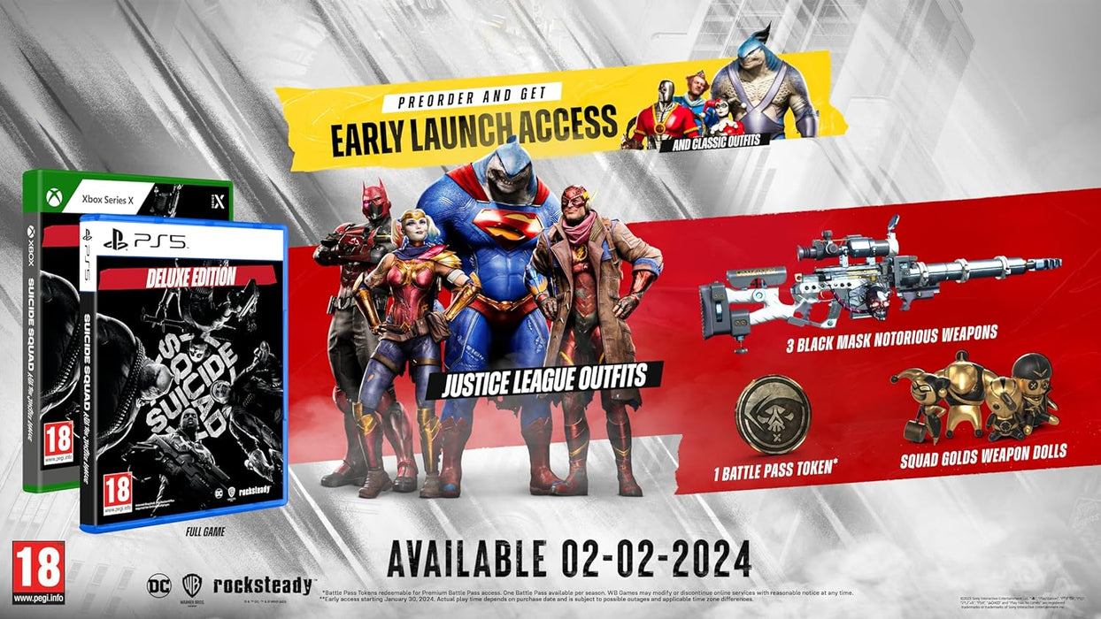 Suicide Squad: Kill The Justice League Deluxe Edition (Xbox Series X|S) Xbox Deluxe Edition