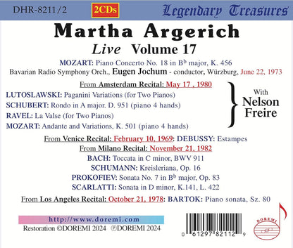 Martha Argerich: Live - Volume 17
