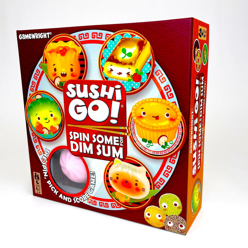 Gamewright | Sushi Go! Spin Some for Dim Sum | Family Game | Ages 8+ | 2-6 Players | 20 Minutes Playing Time