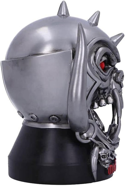 Nemesis Now Offically Licensed Motorhead Warpig Snaggletooth Bookends, Silver, 18cm