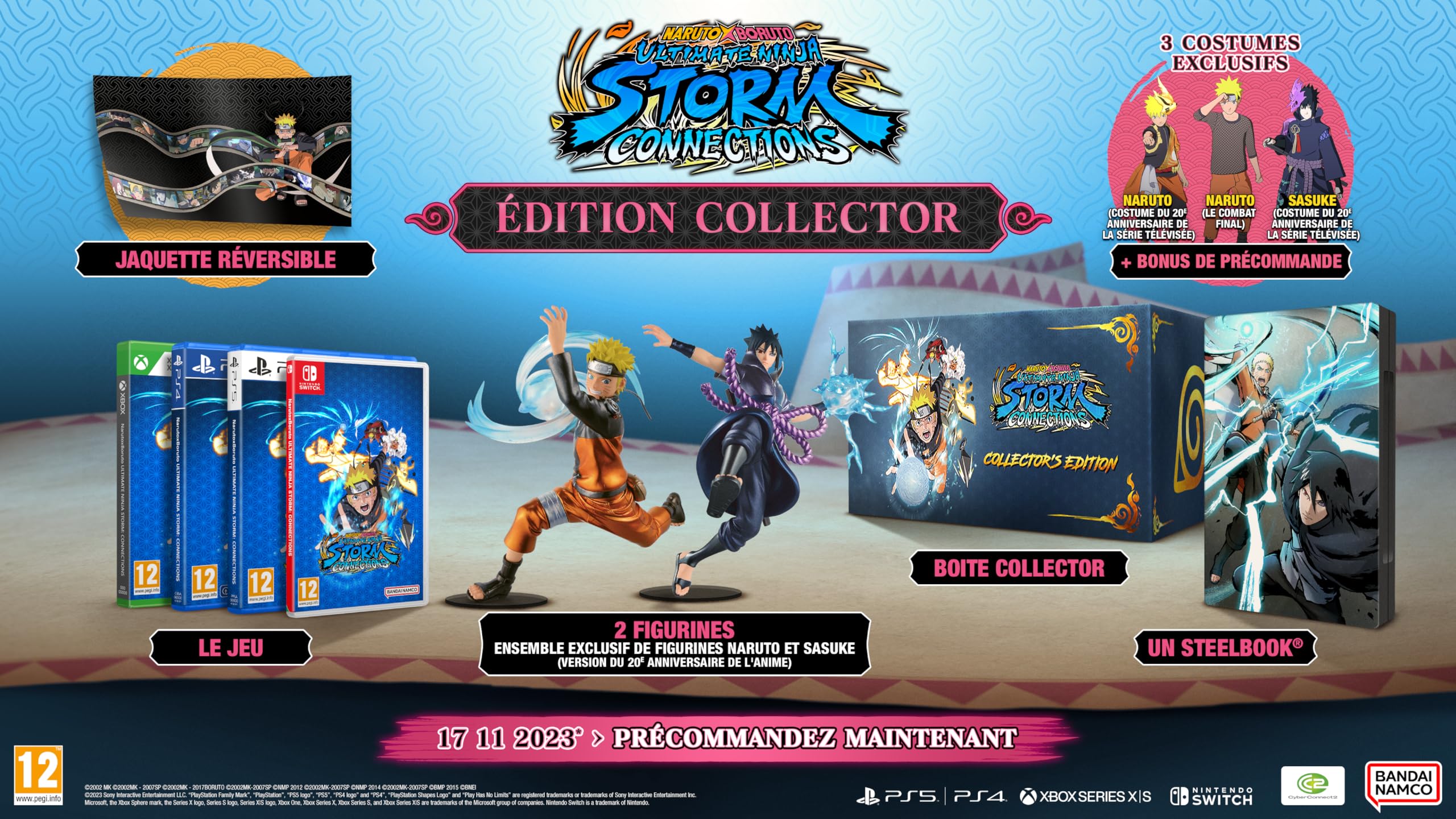 Naruto X Boruto Ultimate Ninja Storm Connection Clt Ps4 PS4 COLLECTOR'S EDITION
