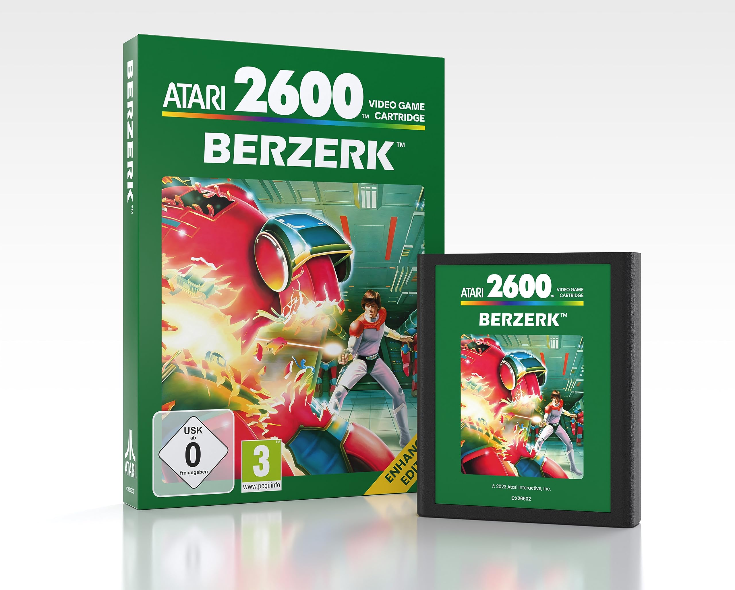 Berzerk Enhanced Edition (Atari 2600+ Cartridge