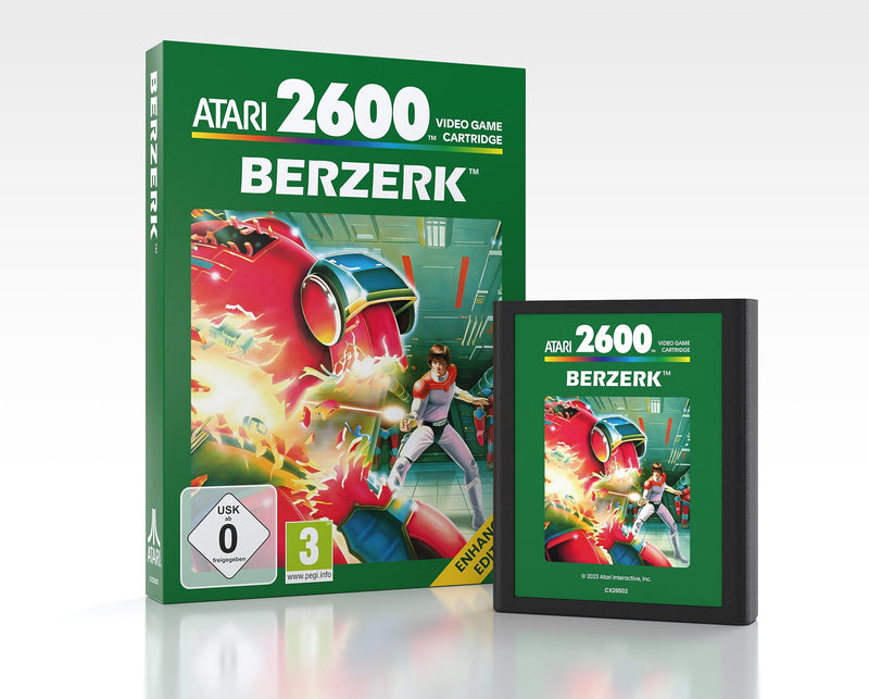Berzerk Enhanced Edition (Atari 2600+ Cartridge