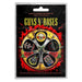 Guns N Roses Logo 4 Ply Yarn (Pack of 5) (One Size) (Black/Gold/Red