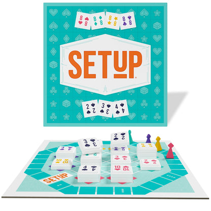 Bezzerwizzer | SETUP | Rummy Style Family Board Game | Ages 8+ | 2-4 Players | 25+ Minutes Playing Time Party Game SETUP