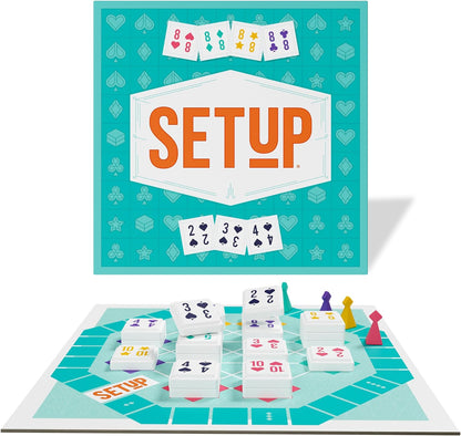 Bezzerwizzer | SETUP | Rummy Style Family Board Game | Ages 8+ | 2-4 Players | 25+ Minutes Playing Time Party Game SETUP