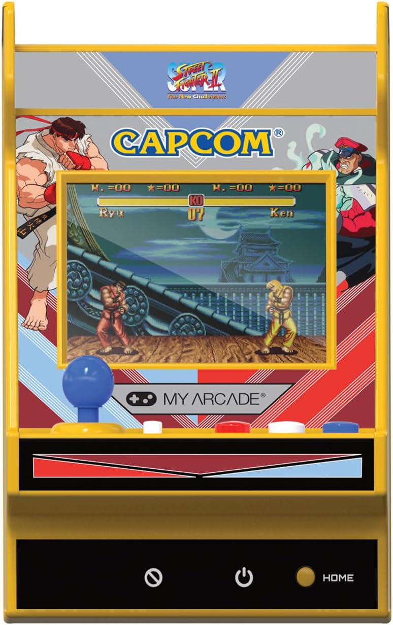 My Arcade Super Street Fighter II Nano Player Portable Retro Arcade (2 GAMES IN 1