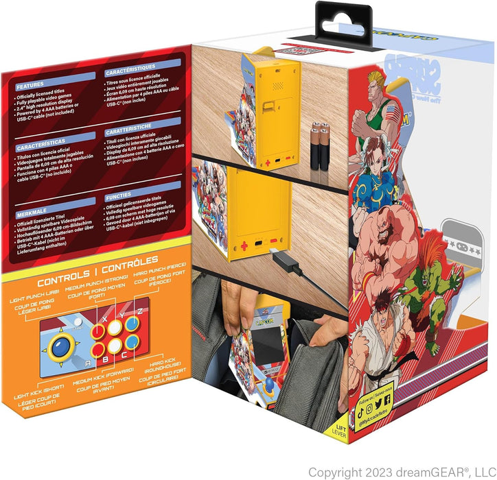 My Arcade Super Street Fighter II Nano Player Portable Retro Arcade (2 GAMES IN 1