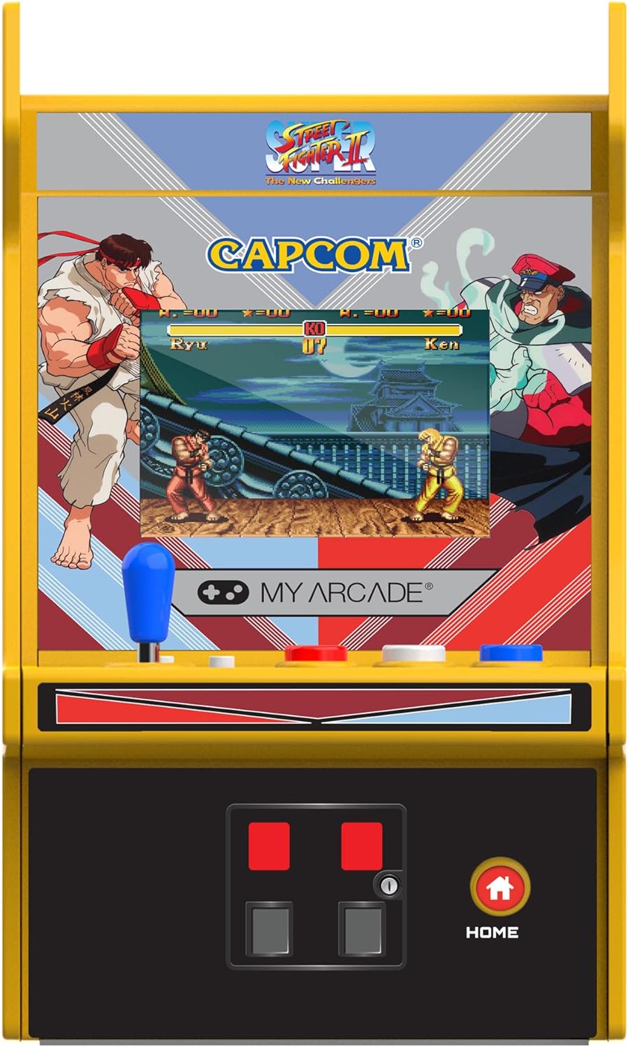 MICRO PLAYER PRO 2,75" SUPER STREET FIGHTER II PORTABLE RETRO ARCADE (2 GIOCHI IN 1