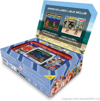 My Arcade Super Street Fighter II Pocket Player Pro Handheld Portable Gaming System (2 GAMES IN 1