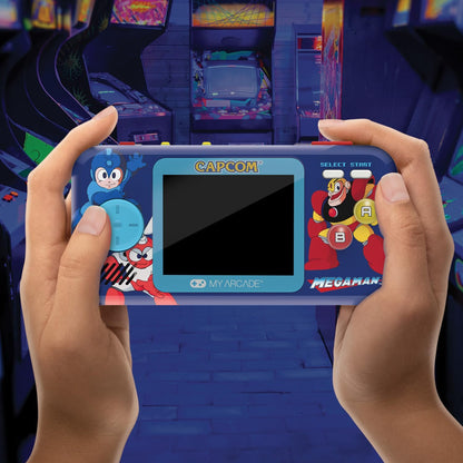 My Arcade Mega Man Pocket Player Pro Handheld Portable Gaming System (6 GAMES IN 1)