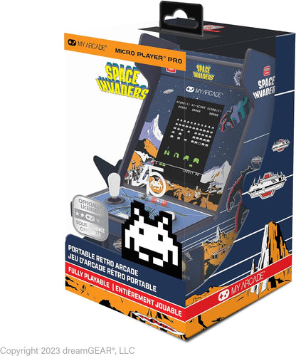 My Arcade DGUNL-7004 Space Invaders Micro Player Pro Portable Retro Arcade
