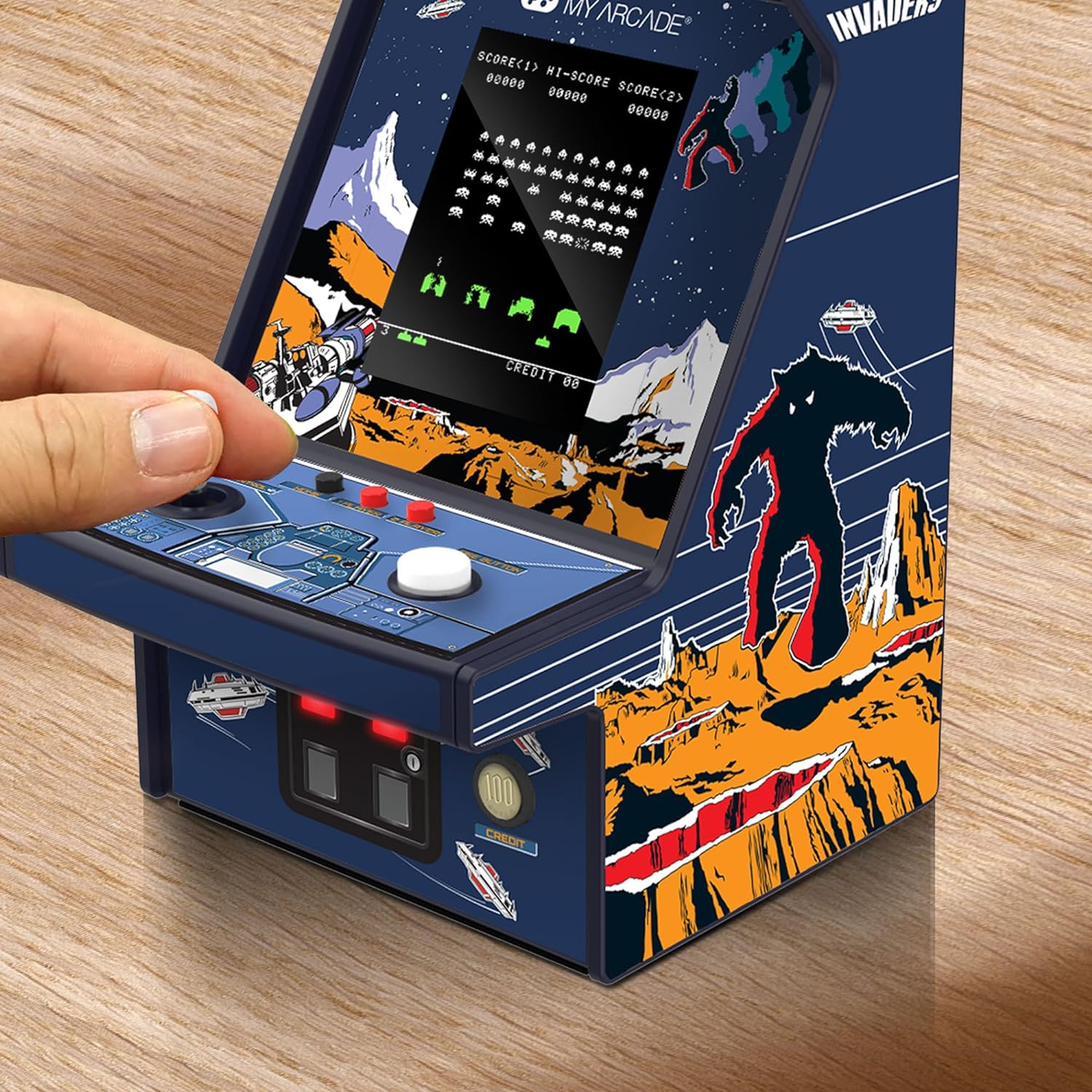 My Arcade DGUNL-7004 Space Invaders Micro Player Pro Portable Retro Arcade