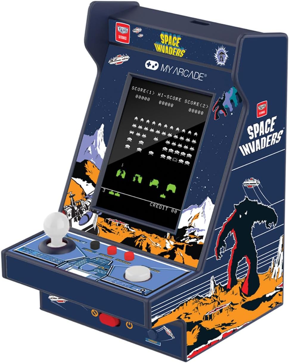 NANO PLAYER PRO 2,4" SPACE INVADERS PORTABLE RETRO ARCADE
