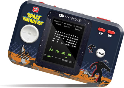 My Arcade Space Invaders Pocket Player Pro Handheld Portable Gaming System
