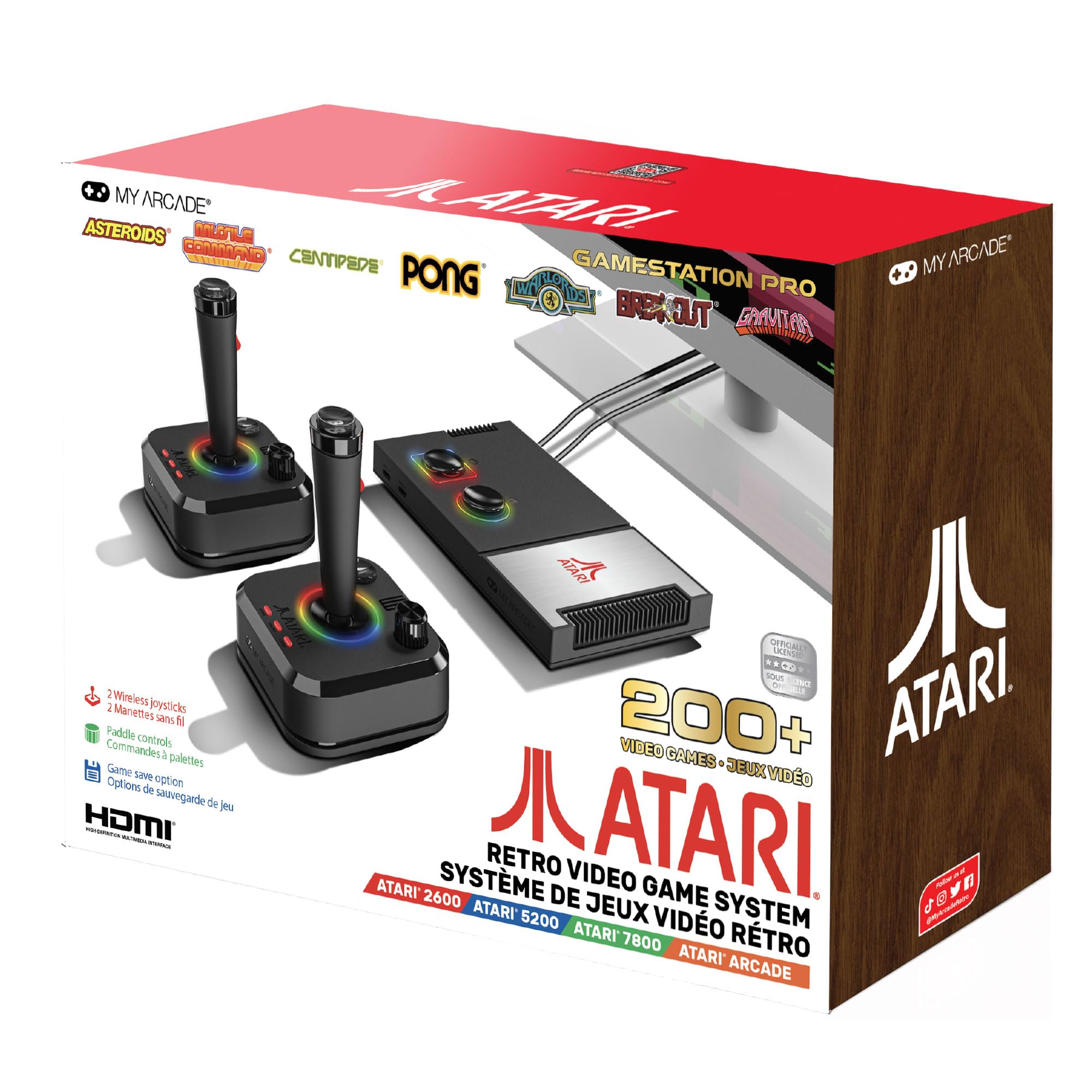 My Arcade - Atari Gamestation PRO (+200 jeux inclus