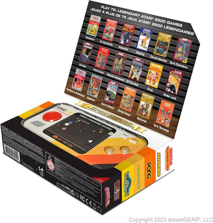 My Arcade DGUNL-7015 Atari Pocket Player Pro Handheld Portable Gaming System 100 Games